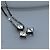 Autre Marque Platin-Diamant-Trilogie-Halskette PT900 - Ansicht 4