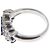 Autre Marque Platin-Saphir-Ring PT900 2,44 ct mit Diamanten Blau - Ansicht 2