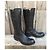 Botas Sartore de cuero negro - vista 2
