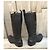 Botas Sartore de cuero negro - vista 5