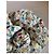 Spilla Chanel Camelia in tessuto tweed multicolore - vista 2