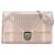 Dior Pink Metallic Patent Microcannage Diorama Wallet on Chain Golden Leather Patent leather  ref.1479700