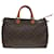 Louis Vuitton Speedy 35 Brown Cloth  ref.1480124