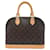 Louis Vuitton Alma Brown Cloth  ref.1480224