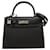 Hermès Kelly 28 Black Leather  ref.1480401