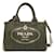 Bolsa tote Canapa Prada em caqui Lona  ref.1480478