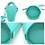Bolsa crossbody mini de couro Tiffany & Co Azul - vista 2