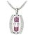 Autre Marque Collana in diamante rubino Concord Au750 Bianco