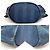 Chanel Raffia Leder Zugband Schultertasche A57536 Blau - Ansicht 2