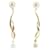 Autre Marque LuxUness null Earrings in Excellent Condition Golden  ref.1482235