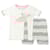 Autre Marque GAP Baby Girls Pajama Set Giraffe Light Pink Cotton  ref.1482260