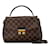 Louis Vuitton Damier Croisette PM Handbag Brown Leather Plastic  ref.1482340