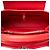 Borsa Louis Vuitton Capucines MM Rosso - vista 5