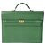 Hermès Borsa a tracolla Hermes Kelly Depeche 38 Verde