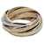 Cartier Trinity Band Ring für Frauen Golden Weißgold Gelbes Gold Roségold  ref.1482714