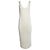 Autre Marque Umschlag 1975, Häkelkleid in Creme Weiß