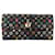 Louis Vuitton Murakami Multicolor Sarah Wallet Black  ref.1483144