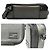 Fendi Leder Mini Umhängetasche metallic grau - Ansicht 4