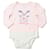 Autre Marque GAP Baby Girls Long Sleeve Bodysuit Light Pink Cotton  ref.1484709