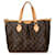 Louis Vuitton Monogram Palermo PM Handbag Brown Leather Plastic  ref.1484950