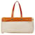 Hermès Bolsa tote Airbag GM Hermes Marrom Bege Couro Pano  ref.1484996