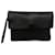 Bottega Veneta Black Intrecciato Clutch Leather Pony-style calfskin  ref.1485134