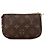 Mini Pochette Accessoires Vivienne in Monogramma Marrone di Louis Vuitton a Parigi - vista 3