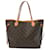 Sac tote Neverfull MM Monogram Louis Vuitton Cuir vernis Marron Monogramme  ref.1485266