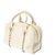 Borsa da bowling Chanel Deauville Bianco sporco - vista 2
