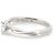Autre Marque Royal Asscher Diamantring 0,28CT E VVS2 PT900 Platin - Ansicht 3