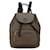 Fendi Zucchino Backpack Black Grey Leather Plastic  ref.1485577