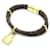 Bracelet charm Keep It Twice de Louis Vuitton Plaqué or Marron Doré  ref.1485676