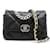 Bolsa de ombro Chanel 19 com corrente para mulheres Preto Couro  ref.1485692