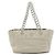 Borsa Tote Chanel Matelassé Coco Mark Bianco - vista 2