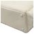 Borsa Tote Chanel Matelassé Coco Mark Bianco - vista 4