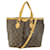 Louis Vuitton Palermo PM Monogram Tote Bag Braun Monogramm Lackleder Leinwand  ref.1485828