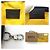 Charm per borsa Gucci Nero e Giallo in Pelle e Nylon - vista 11