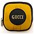 Charm per borsa Gucci Nero e Giallo in Pelle e Nylon - vista 7