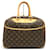 Deauville Handtasche von Louis Vuitton Braun Lackleder  ref.1486025