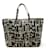 Chanel By Sea Line Tote Bag Black Cream Cloth  ref.1486048