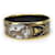 Hermès Brazalete de esmalte cloisonné Hermes Negro Multicolor Dorado  - vista 3