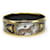 Hermès Brazalete de esmalte cloisonné Hermes Negro Multicolor Dorado  - vista 4