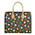 Bolsa de mão Louis Vuitton Bolsa de ombro LV x YK Yayoi Kusama Marrom Multicor Couro envernizado Lona  ref.1486317