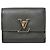Capucines Billetera plegable Taurillon Noir Louis Vuitton Negro