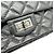 Timeless Borsa a spalla con catena Matelassé Chanel Grigio antracite - vista 11