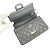 Timeless Borsa a spalla con catena Matelassé Chanel Grigio antracite - vista 12