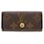 Louis Vuitton Multicle 4 Monogram Keycase Brown Patent leather  ref.1486824