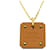 Hermès Collier Hermes As de Coeur PM Cœur Swift Cuir Or Z estampé Doré  - vue 4