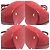 Borsa Louis Vuitton Mazarine PM Monogram Empreinte Rosso - vista 3