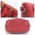 Borsa Louis Vuitton Mazarine PM Monogram Empreinte Rosso - vista 4
